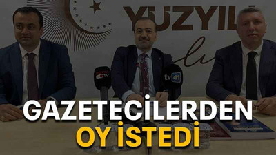 Gazetecilerden oy istedi